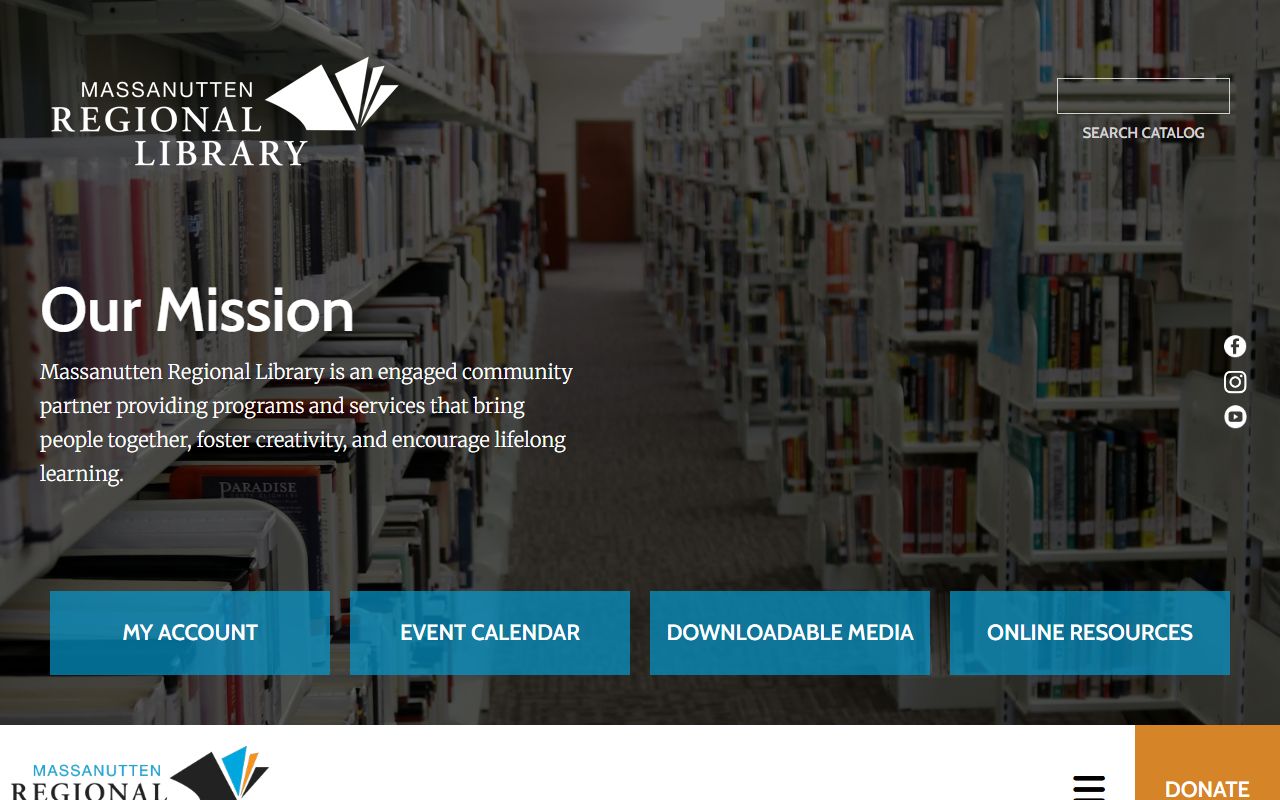 Harrisonburg public library for local history and death index research
