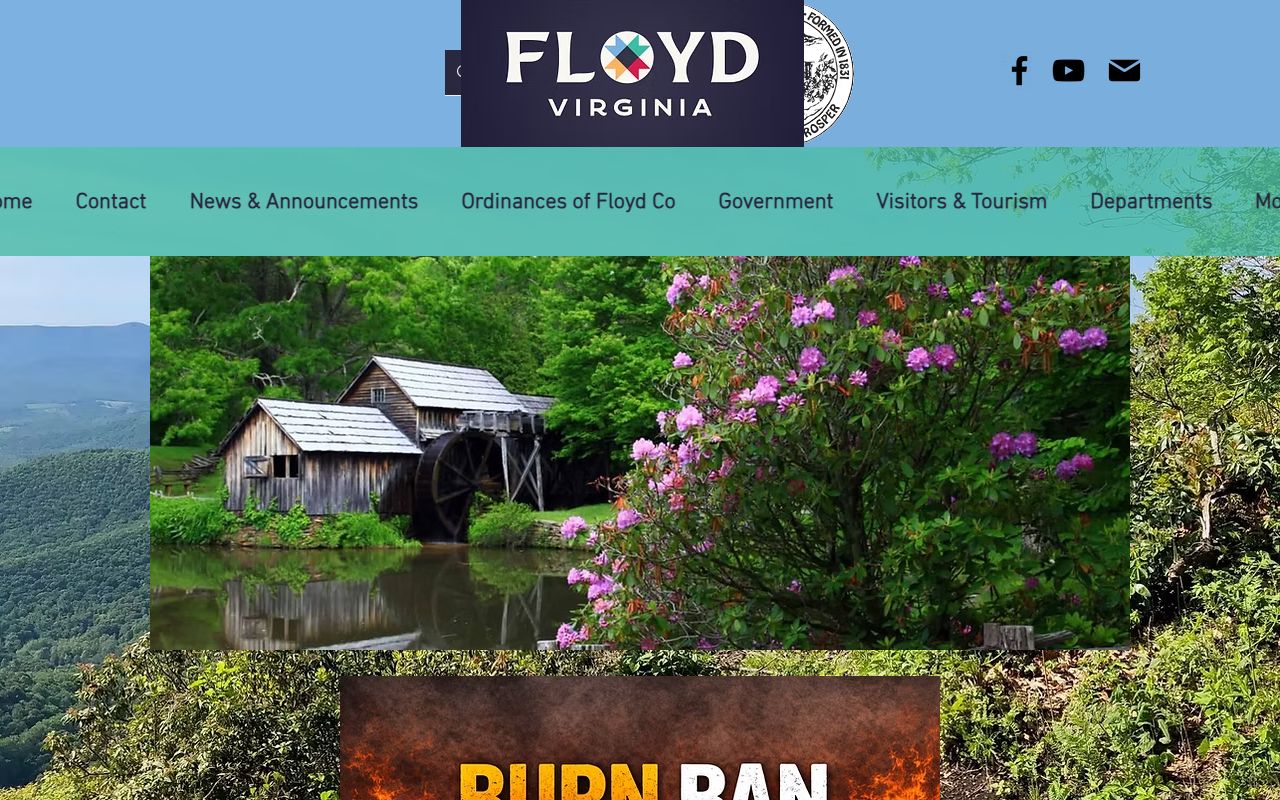 Floyd County official government website death index